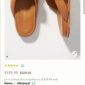 The Odell’s puffy slides size 40